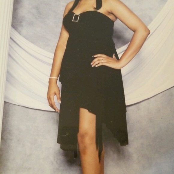 Asymmetrical Stretch Tube Top - Picture 4 of 4